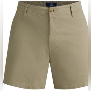 George Men's Khaki Flat Front Shorts